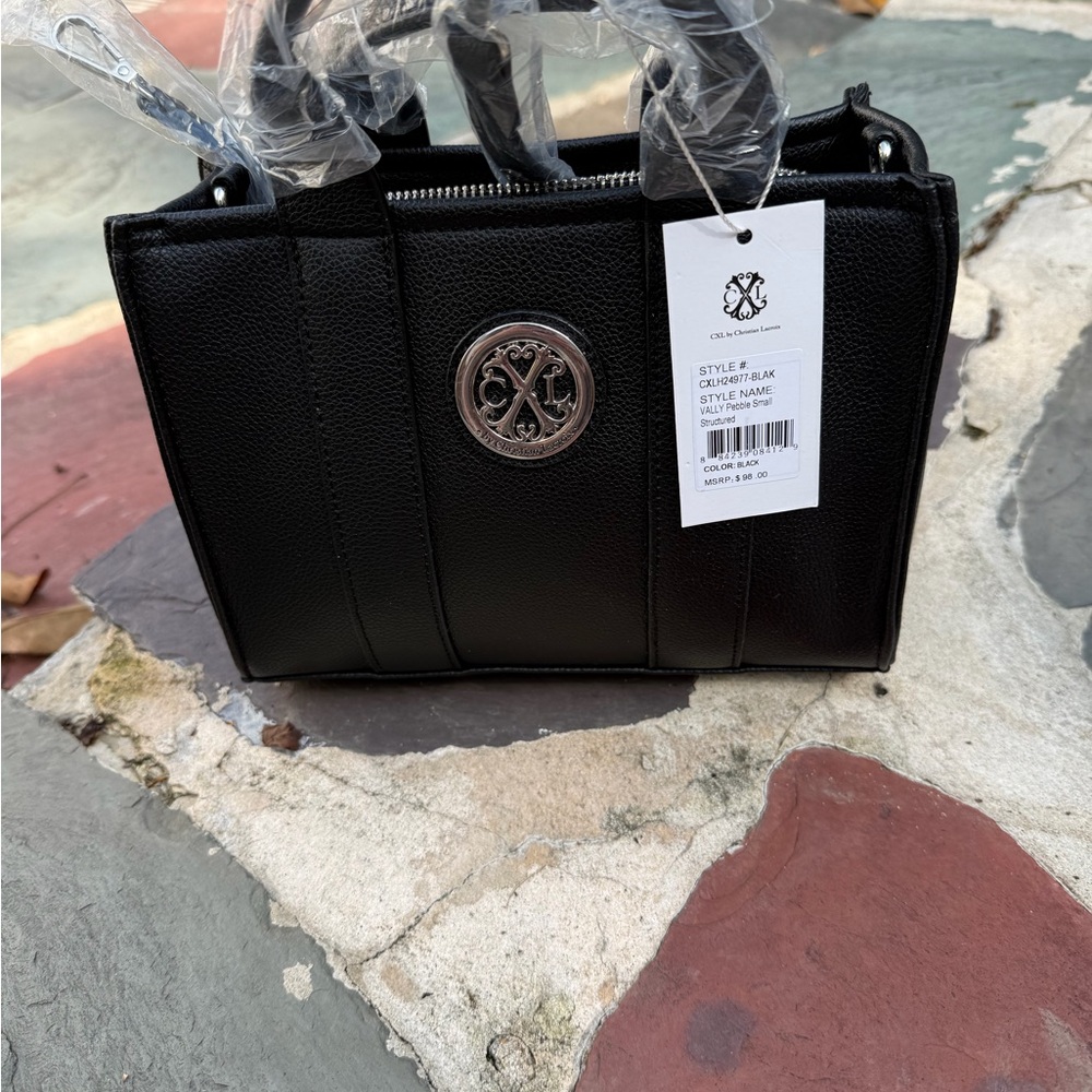 Christian Lacroix Black Crossbody Bag